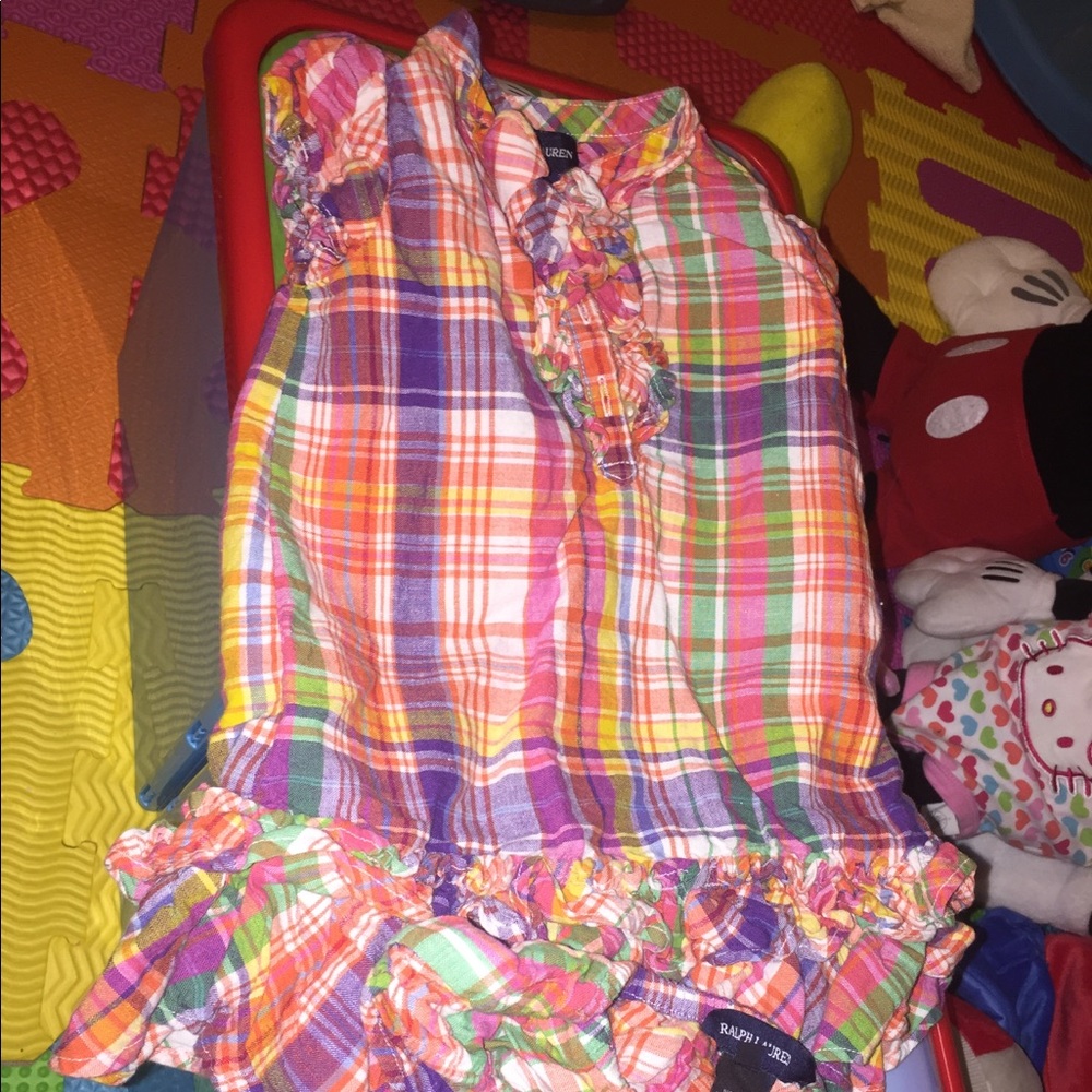 SOLD Ralph Lauren dress with matching bloomers